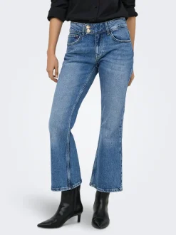 ONLVIOLET Høy midje Flared Fit Ankellengde Jeans