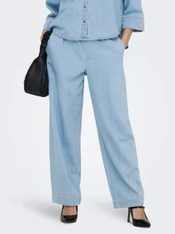 ONLVIX Middels høy midje Barrel-passform Jeans