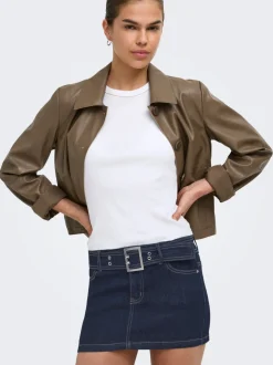 ONLWAUW Denimskjørt Miniskjørt