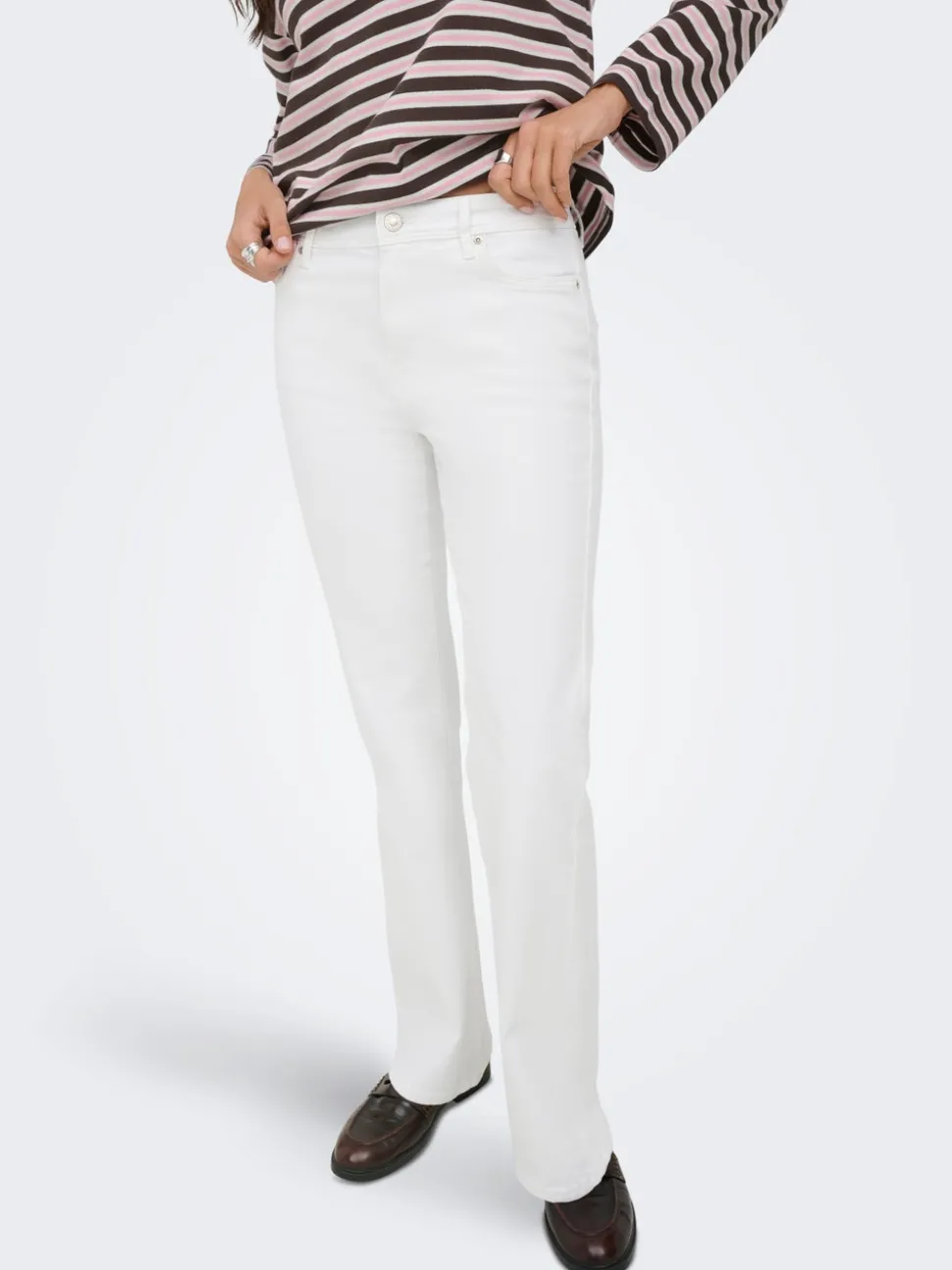 ONLWAUW Høy midje Flared Fit Jeans
