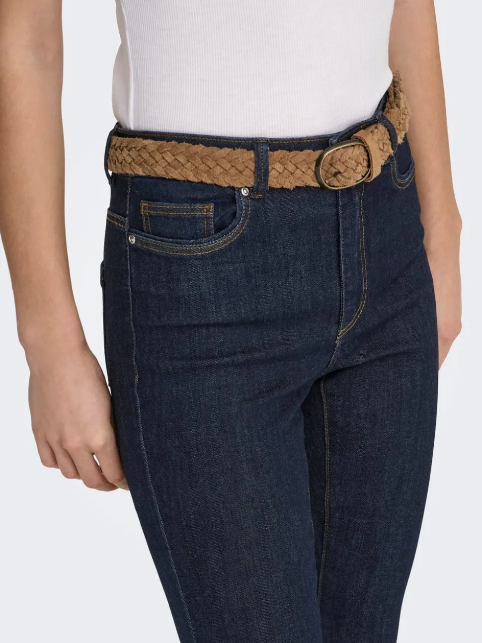 ONLWAUW Høy midje Flared Fit Jeans