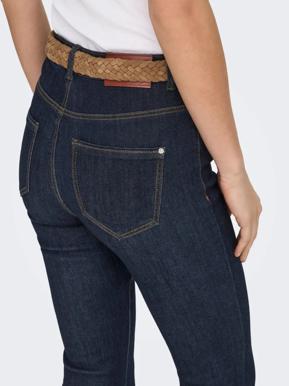 ONLWAUW Høy midje Flared Fit Jeans