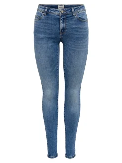 ONLWAUW Middels høy midje Skinny Fit Jeans