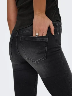 ONLWAUW Middels høy midje Regular Fit Capris