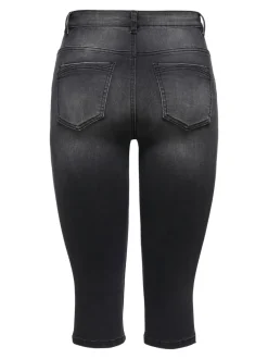ONLWAUW Middels høy midje Regular Fit Capris