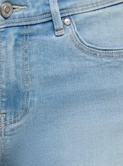ONLWAUW Middels høy midje Regular Fit Denimshorts