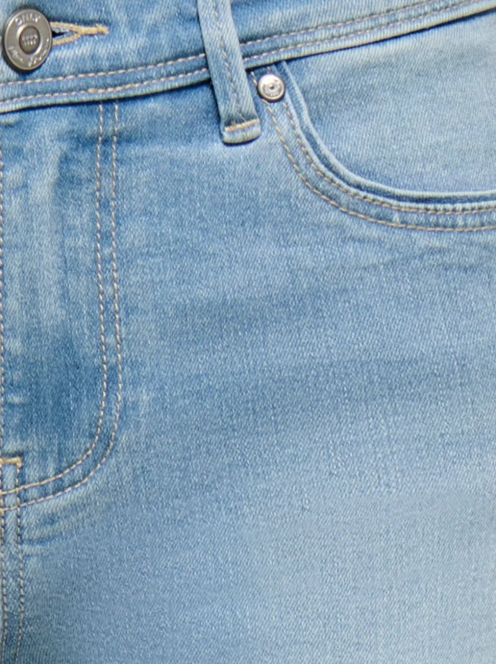 ONLWAUW Middels høy midje Regular Fit Denimshorts