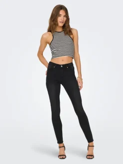 ONLWAUW Middels høy midje Skinny Fit Jeans