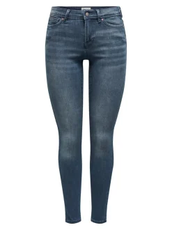 ONLWAUW Middels høy midje Skinny Fit Jeans