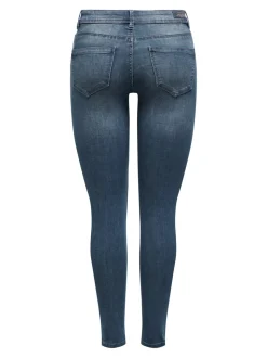 ONLWAUW Middels høy midje Skinny Fit Jeans