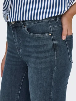 ONLWAUW Middels høy midje Skinny Fit Jeans