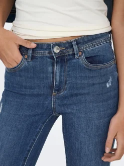 ONLWAUW Middels høy midje Skinny Fit Jeans