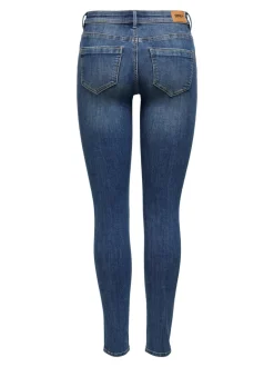 ONLWAUW Middels høy midje Skinny Fit Jeans
