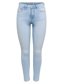 ONLWAUW Middels høy midje Skinny Fit Jeans