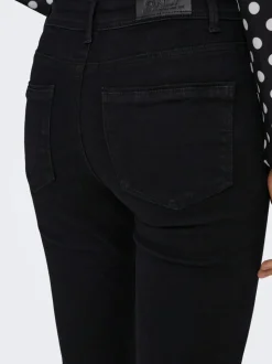 ONLWOW Middels høy midje Flared Fit Jeans