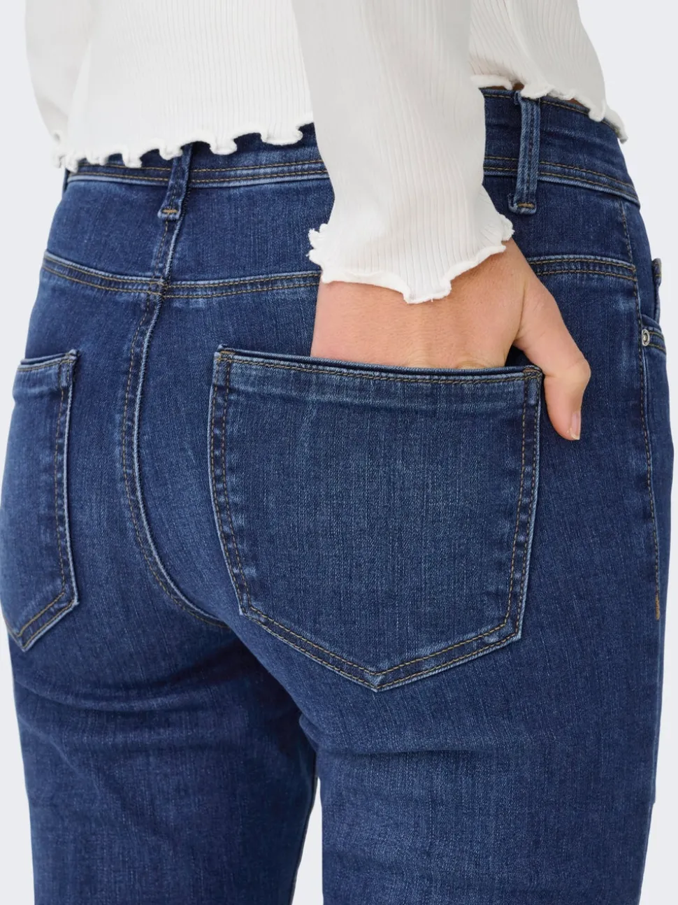 ONLWOW Middels høy midje Skinny Fit Jeans