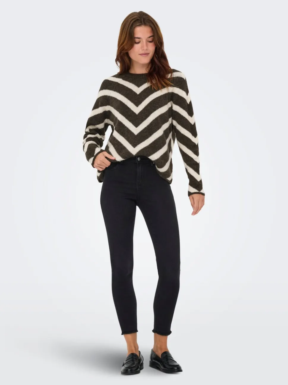 ONLWOW Middels høy midje Skinny Fit Ankellengde Jeans