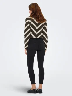 ONLWOW Middels høy midje Skinny Fit Ankellengde Jeans