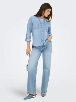 ONLYASMIN Denimskjorte