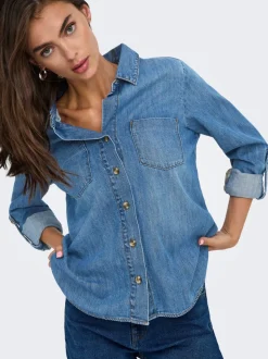 ONLYASMIN Denimskjorte