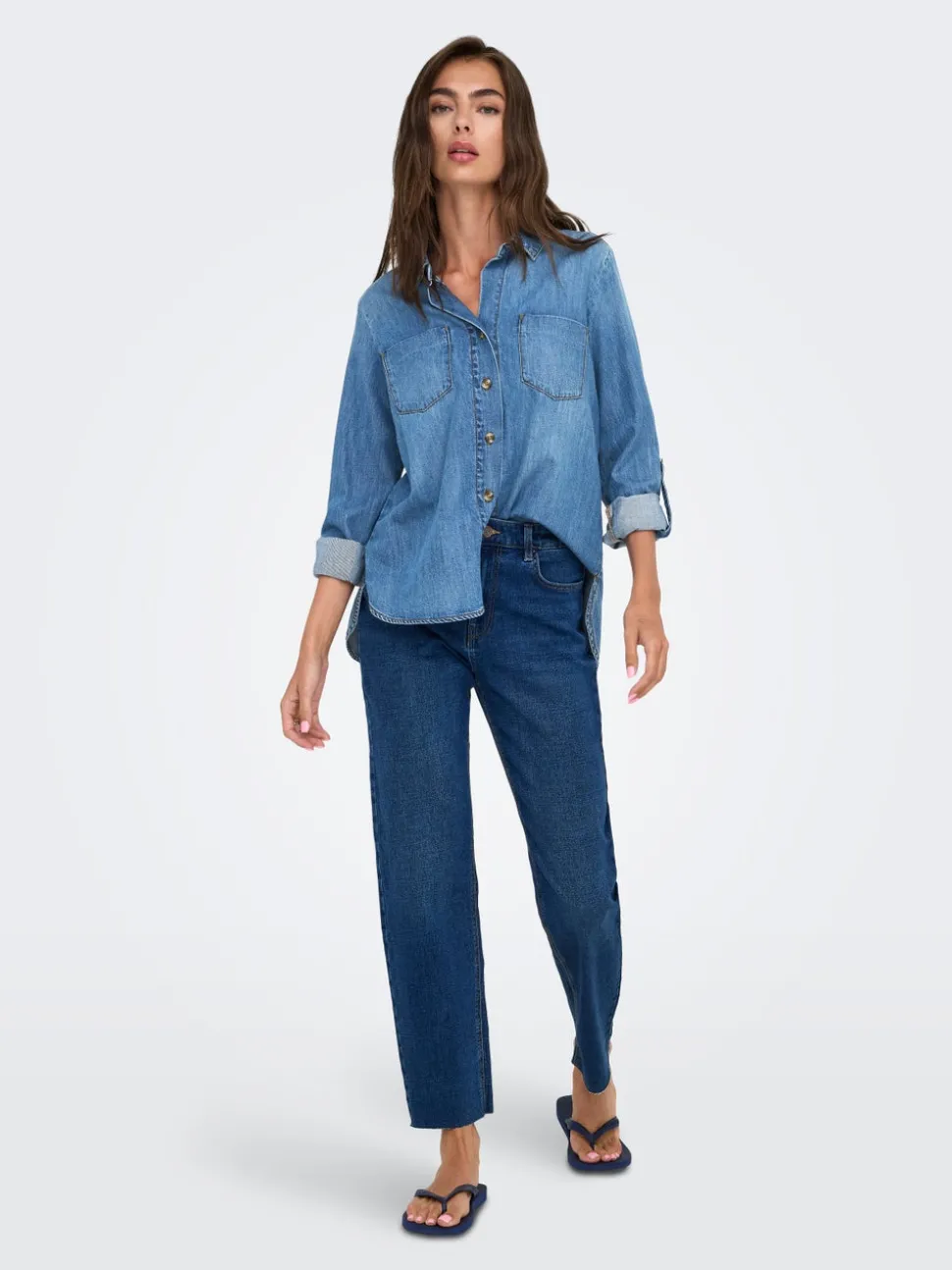 ONLYASMIN Denimskjorte