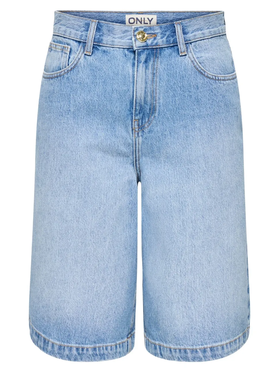 ONLZAGU-DORSI Middels høy midje Loose fit Denimshorts