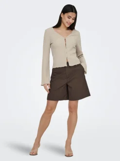 ONLZORA Middels høy midje Loose fit Bermudashorts