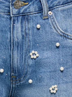 ONLZUMA Middels høy midje Regular Fit Denimshorts