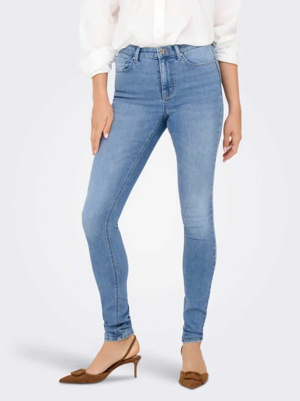 ONPAOLA Høy midje Skinny Fit Jeans