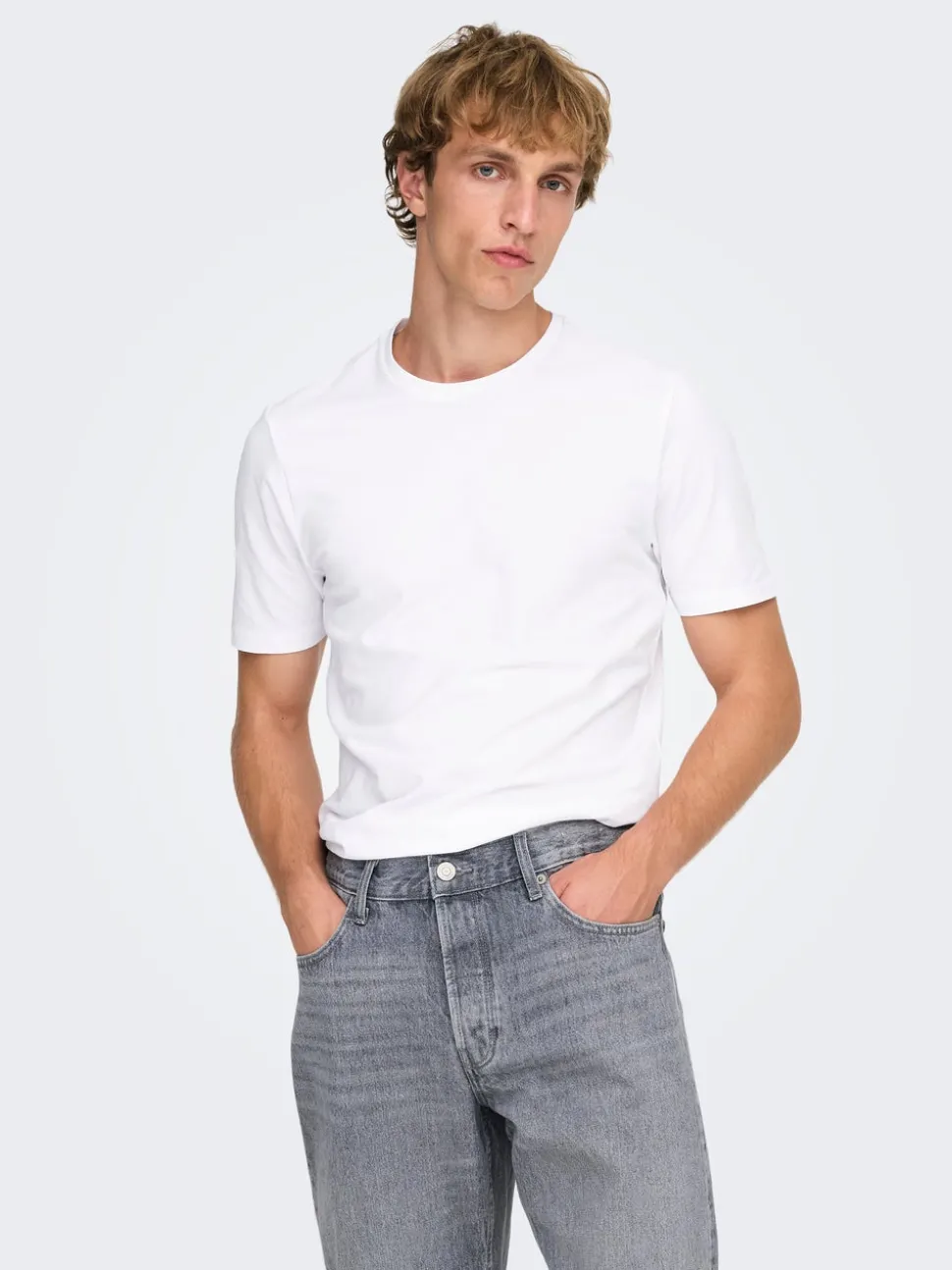 ONSBASIC 2-pack T-skjorte
