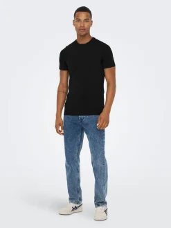 ONSBASIC 2-pack T-skjorte