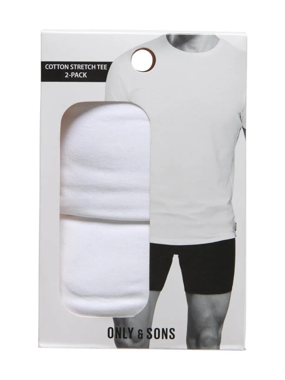 ONSBASIC 2-pack T-skjorte