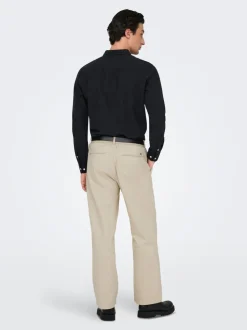 ONSBOB Loose fit Lin Bukser