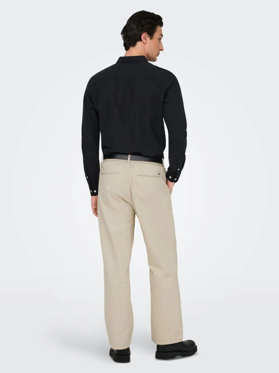 ONSBOB Loose fit Lin Bukser