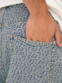 ONSCARL Middels høy midje Balloon Fit Shorts med 5 lommer