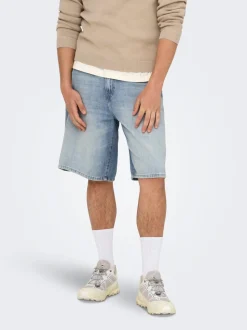 ONSCARL Middels høyt snitt Balloon Fit Shorts