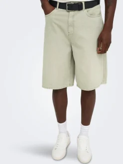 ONSCARL Middels høyt snitt Balloon Fit Shorts