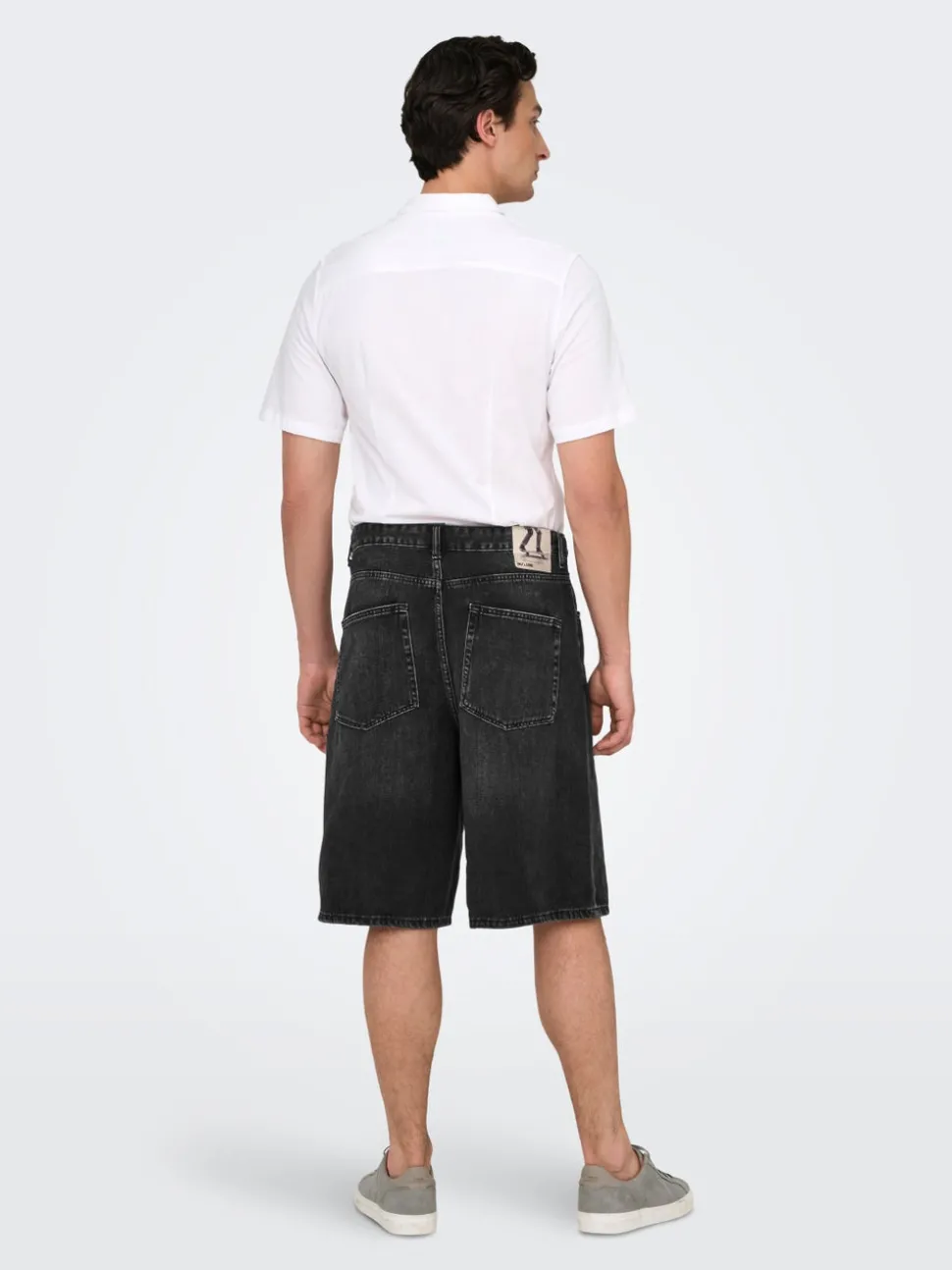 ONSCARL Middels høyt snitt Balloon Fit Shorts