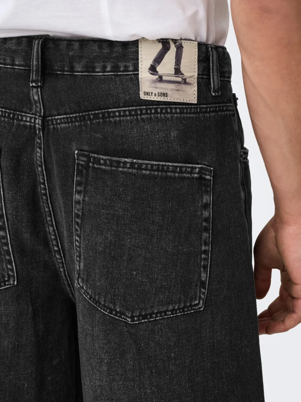 ONSCARL Middels høyt snitt Balloon Fit Shorts