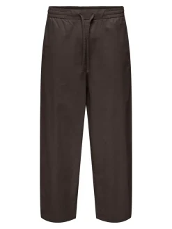 ONSDAVES Wide Leg Fit Lin Bukser