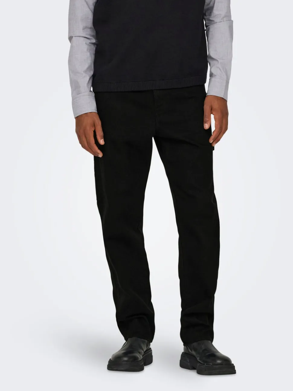 ONSEDGE Middels høy midje Straight Fit Jeans
