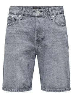 ONSEDGE Middels høy midje Straight Fit Shorts