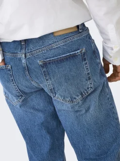 ONSEDGE Middels høy midje Straight Fit Jeans