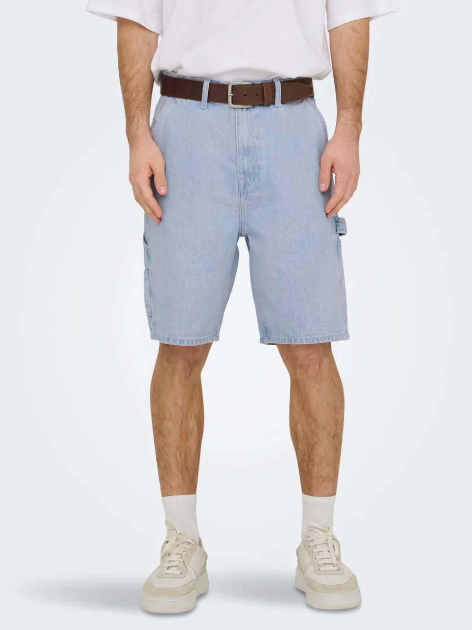 ONSEDGE Middels høy midje Straight Fit Shorts