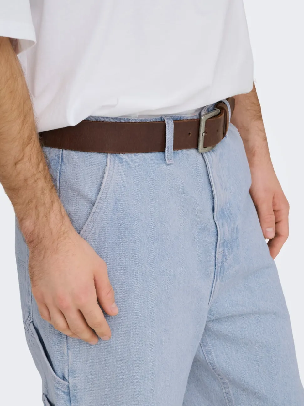 ONSEDGE Middels høy midje Straight Fit Shorts