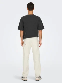 ONSEDGE Middels høy midje Straight Fit Jeans