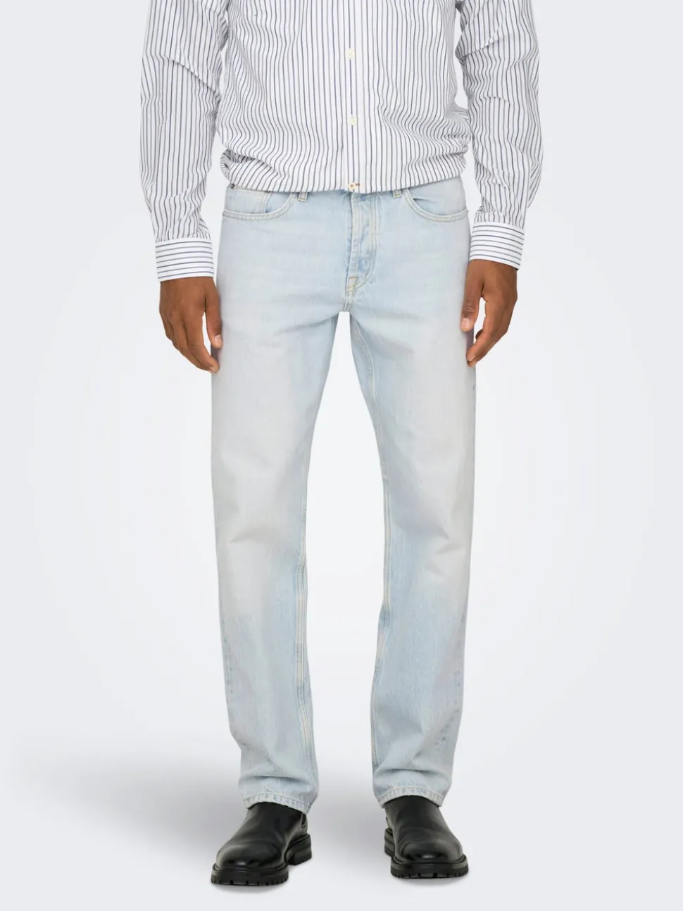 ONSEDGE Middels høy midje Straight Fit Jeans