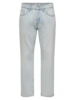ONSEDGE Middels høy midje Straight Fit Jeans