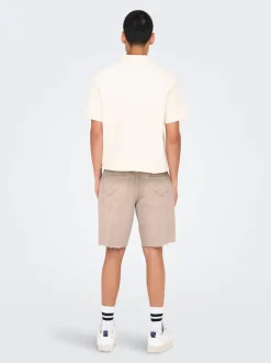 ONSEDGE Middels høy midje Straight Fit Shorts