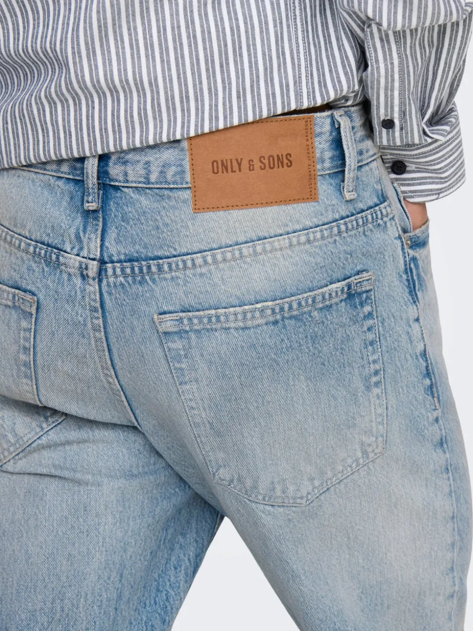 ONSEDGE Middels høy midje Straight Fit Jeans